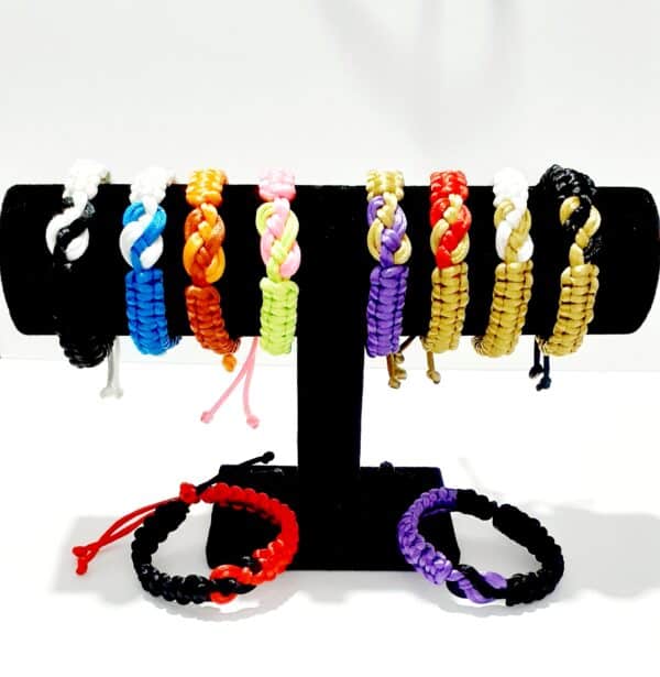 Love Knot Macrame Adjustable Unisex Bracelets