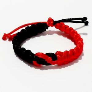 Love Knot Macrame Adjustable Unisex Bracelets - Image 3