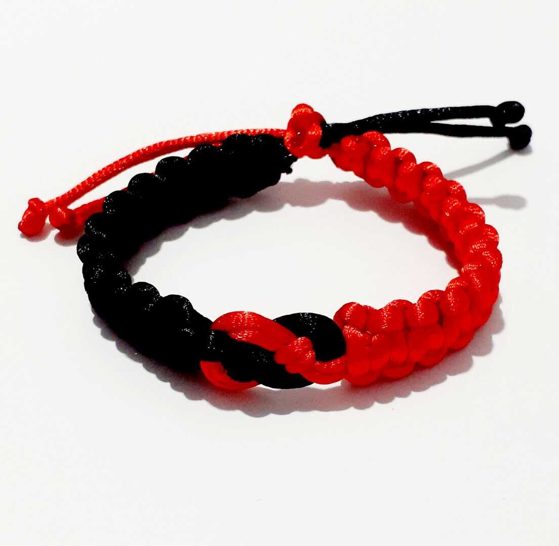 Love Knot Macrame Adjustable Unisex Bracelets - Image 3