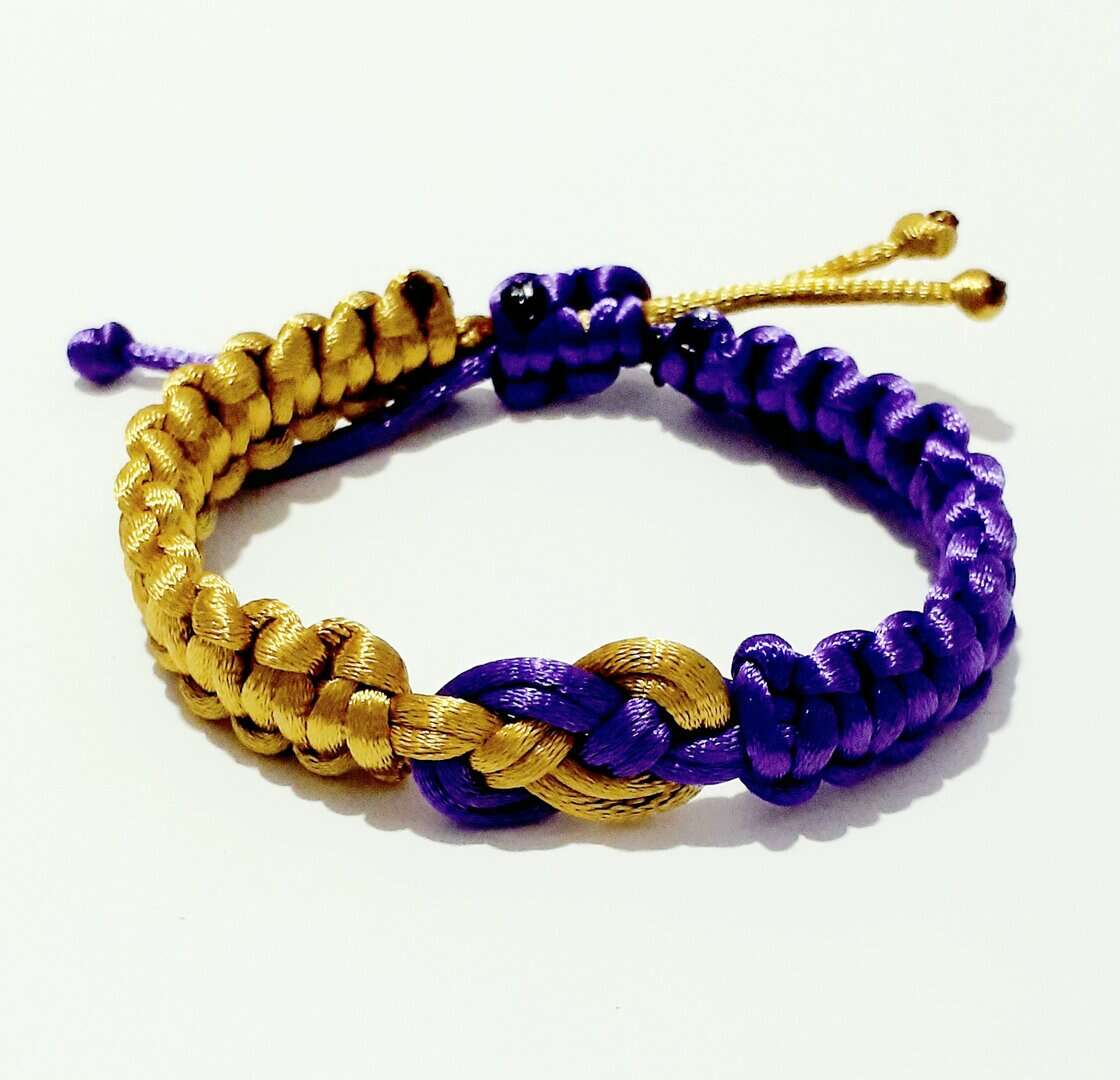 Love Knot Macrame Adjustable Unisex Bracelets - Image 7