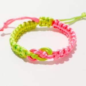 Love Knot Macrame Adjustable Unisex Bracelets - Image 8