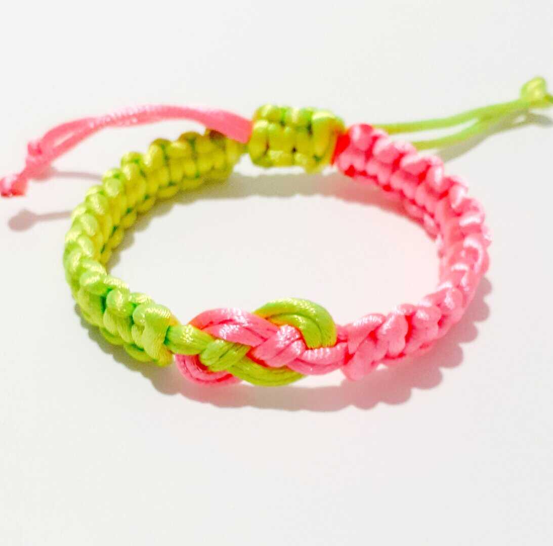 Love Knot Macrame Adjustable Unisex Bracelets - Image 8