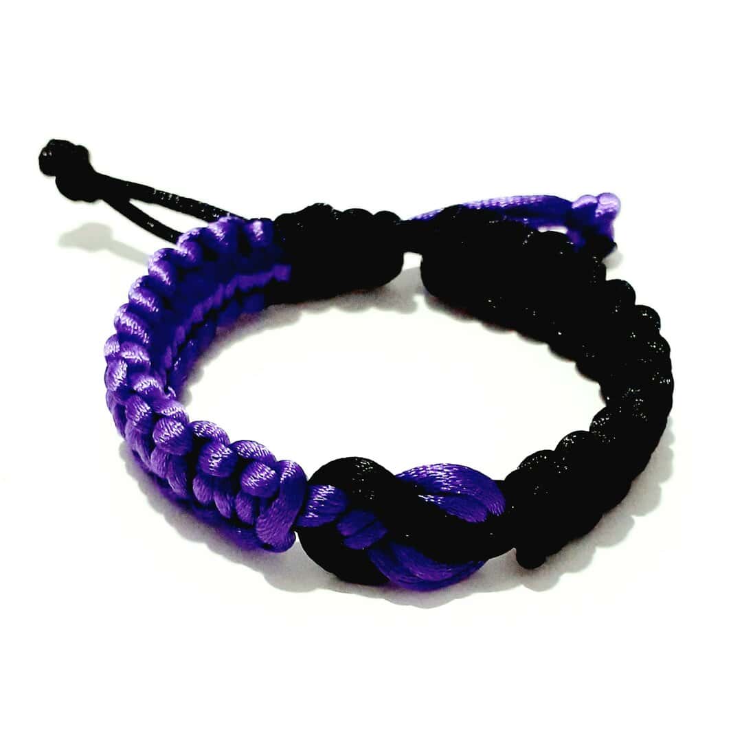 Love Knot Macrame Adjustable Unisex Bracelets - Image 2
