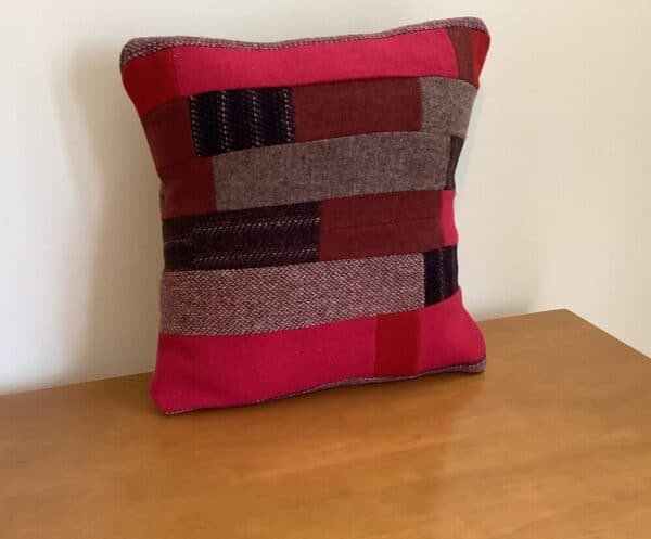 Patchwork Harris Tweed - handmade by Rowan Cushions