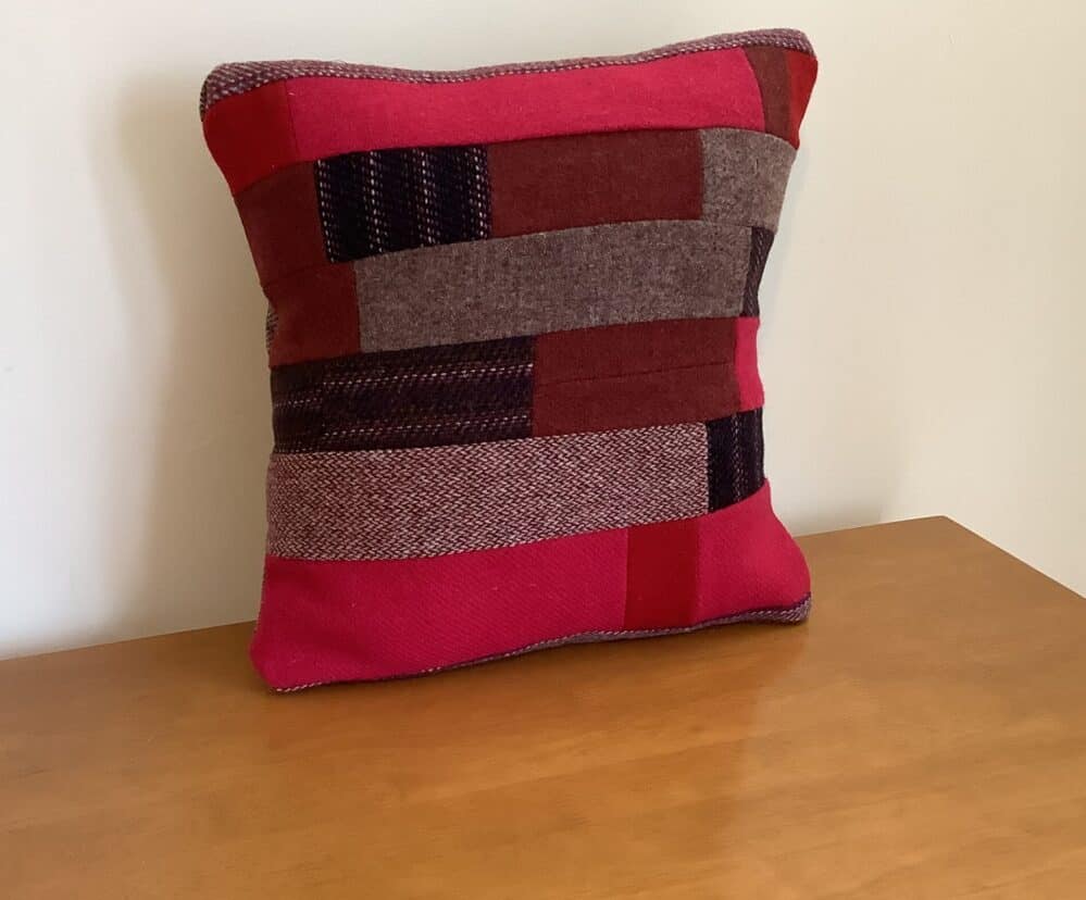 Patchwork Harris Tweed - handmade by Rowan Cushions