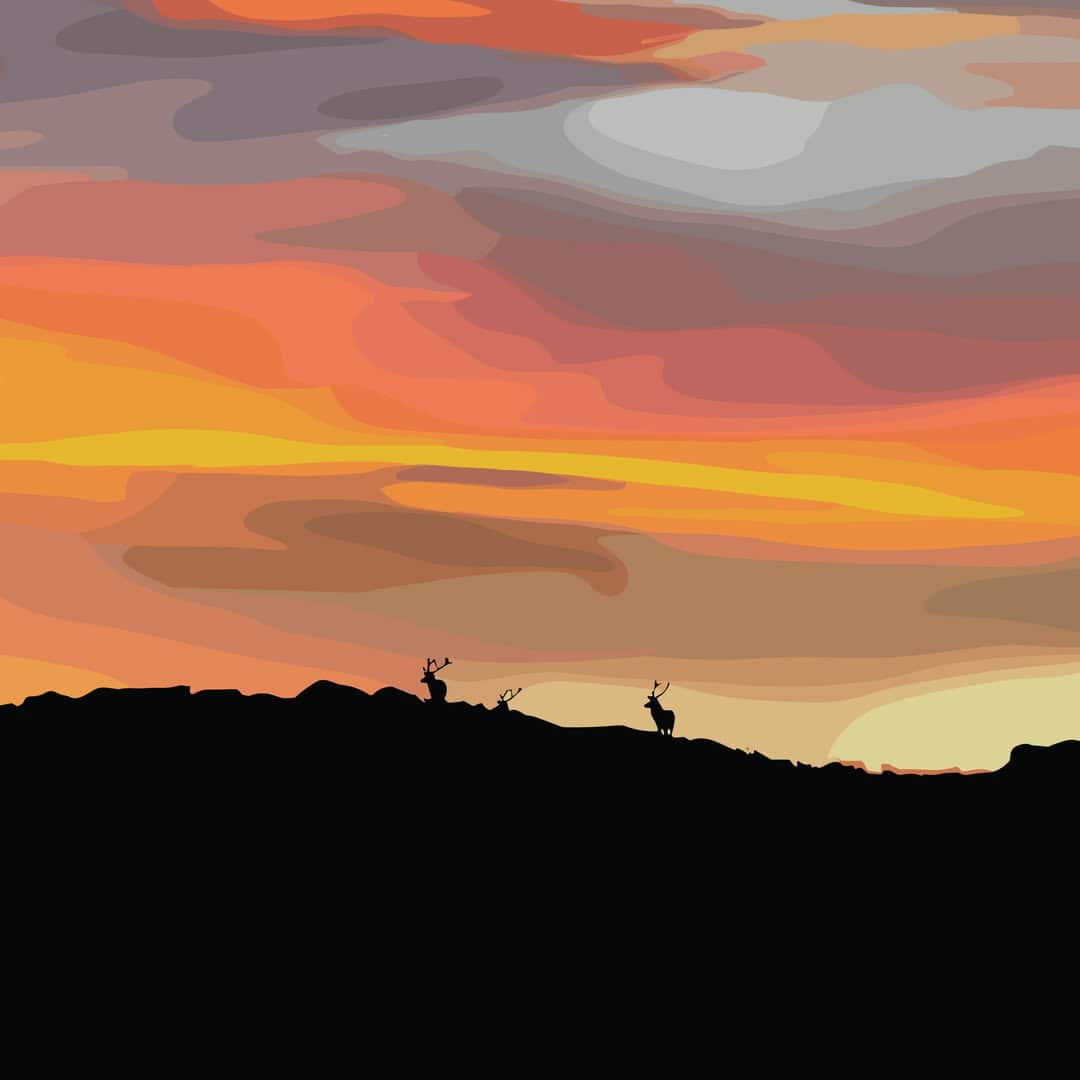 Pack of 6 Vectorised Photo Greetings Cards Skye & the Highlands - Image 4