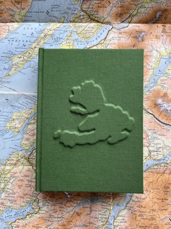 Embossed Isle of Mull Watercolour Sketchbook - handmade by Kerry Froud Art (view 5)