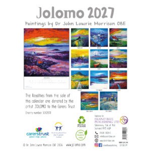 Island Blue 2027 Jolomo Calendar - Image 2