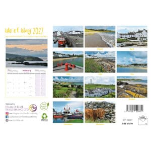 Island Blue 2027 Landscape Calendar Isle of Islay - Image 2