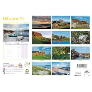 Island Blue 2027 Landscape Calendar Mull & Iona - handmade by Island Blue Publishing (view 2)