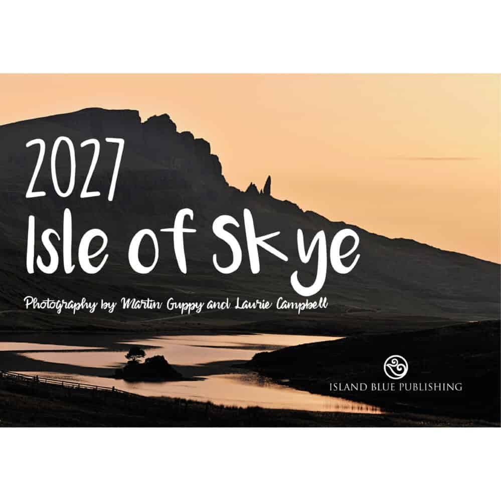 Island Blue 2027 Landscape Calendar Isle of Skye - handmade by Island Blue Publishing