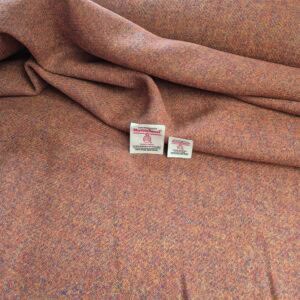 Harris Tweed - Rusty Orange Plain Twill - Image 3