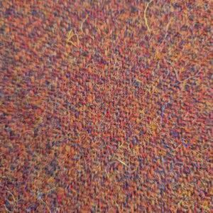 Harris Tweed - Rusty Orange Plain Twill - Image 1