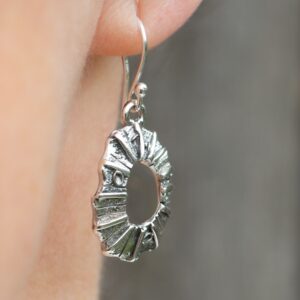 Limpet Fragment Drop Earrings - Image 1