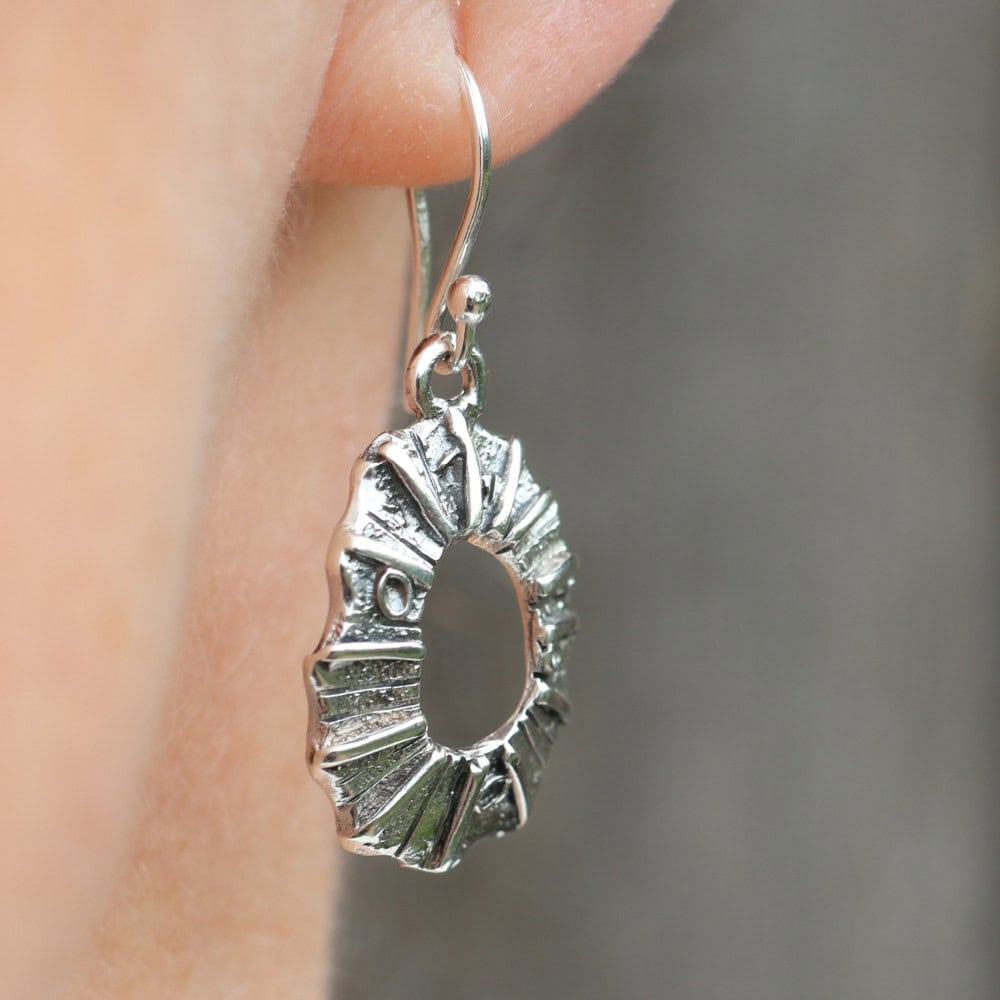 Limpet Fragment Drop Earrings - Image 1