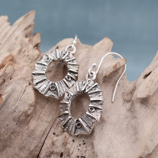 Limpet Fragment Drop Earrings