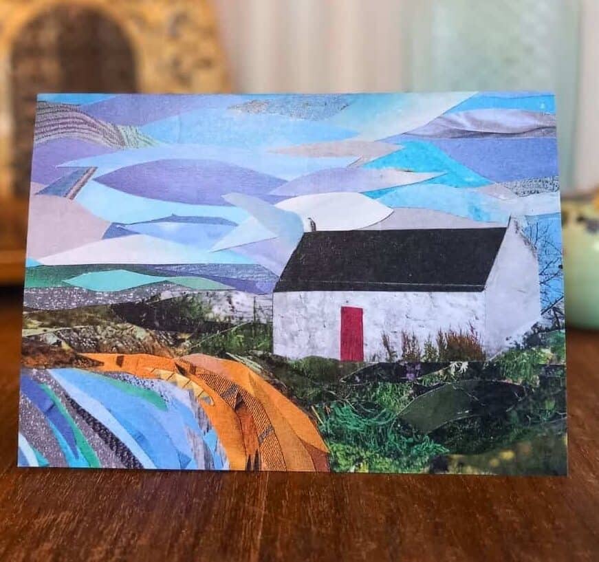 Bothy by the Shore greetings card - Image 1