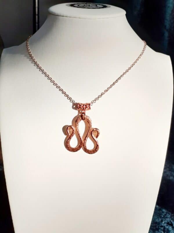 HandMade Copper Emblem 'The Orcadian Viking Connection' Necklace