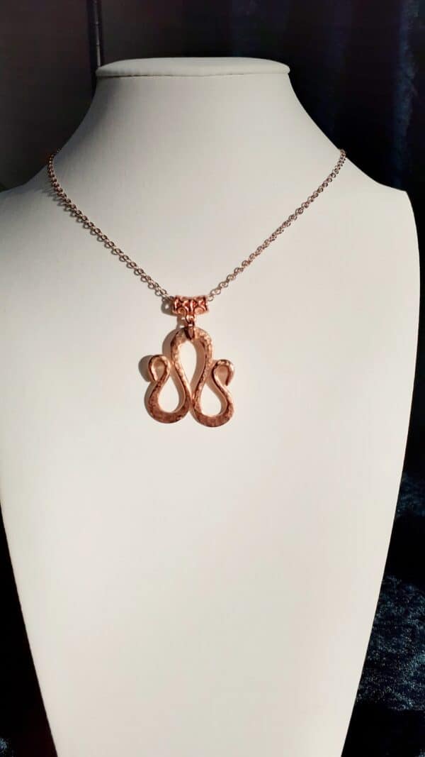 HandMade Copper Emblem 'The Orcadian Viking Connection' Necklace
