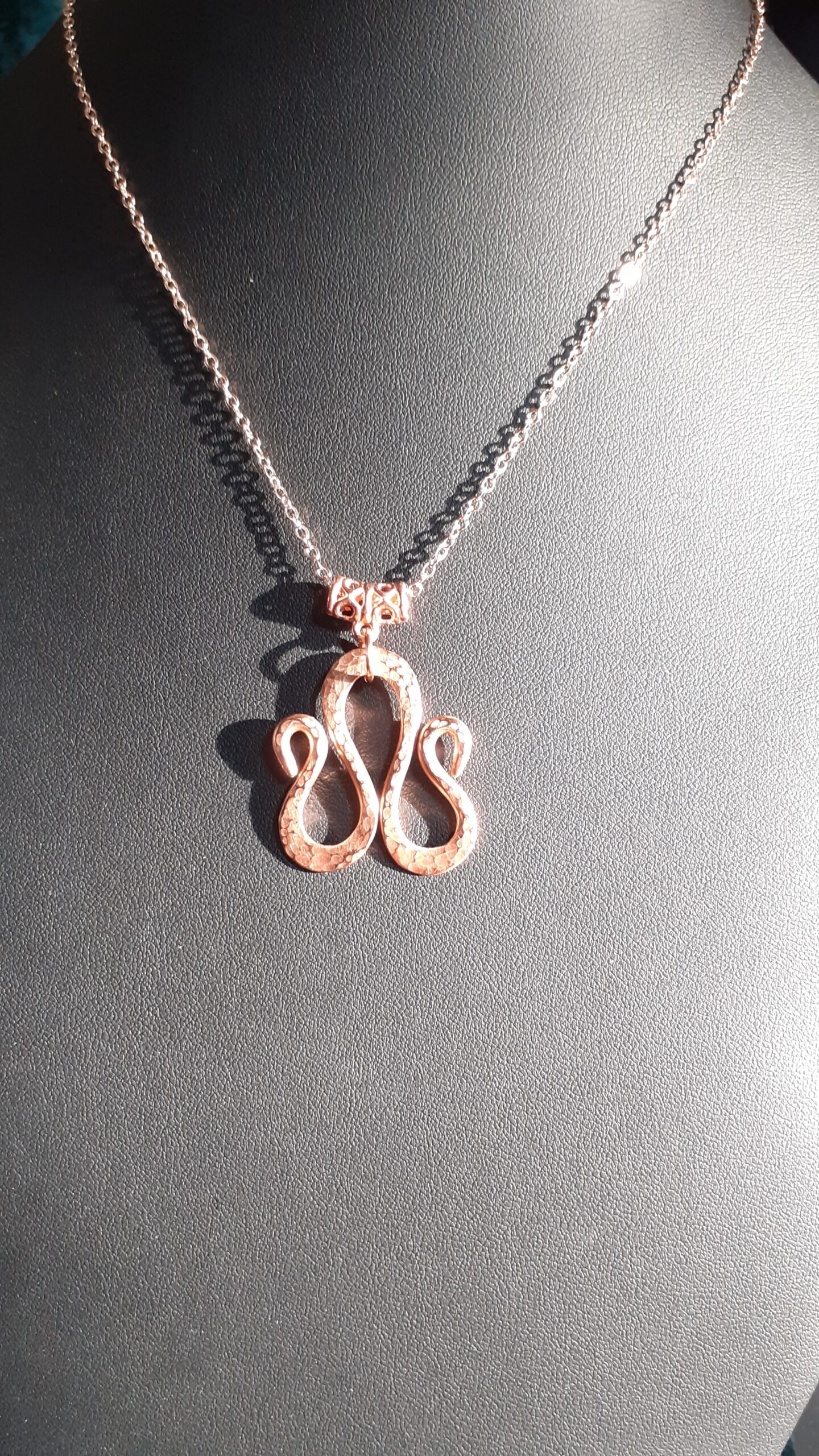 HandMade Copper Emblem 'The Orcadian Viking Connection' Necklace